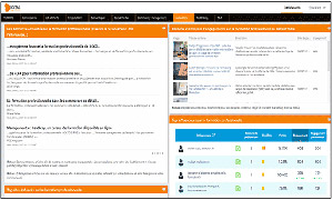 tableau de bord de veille d'actus